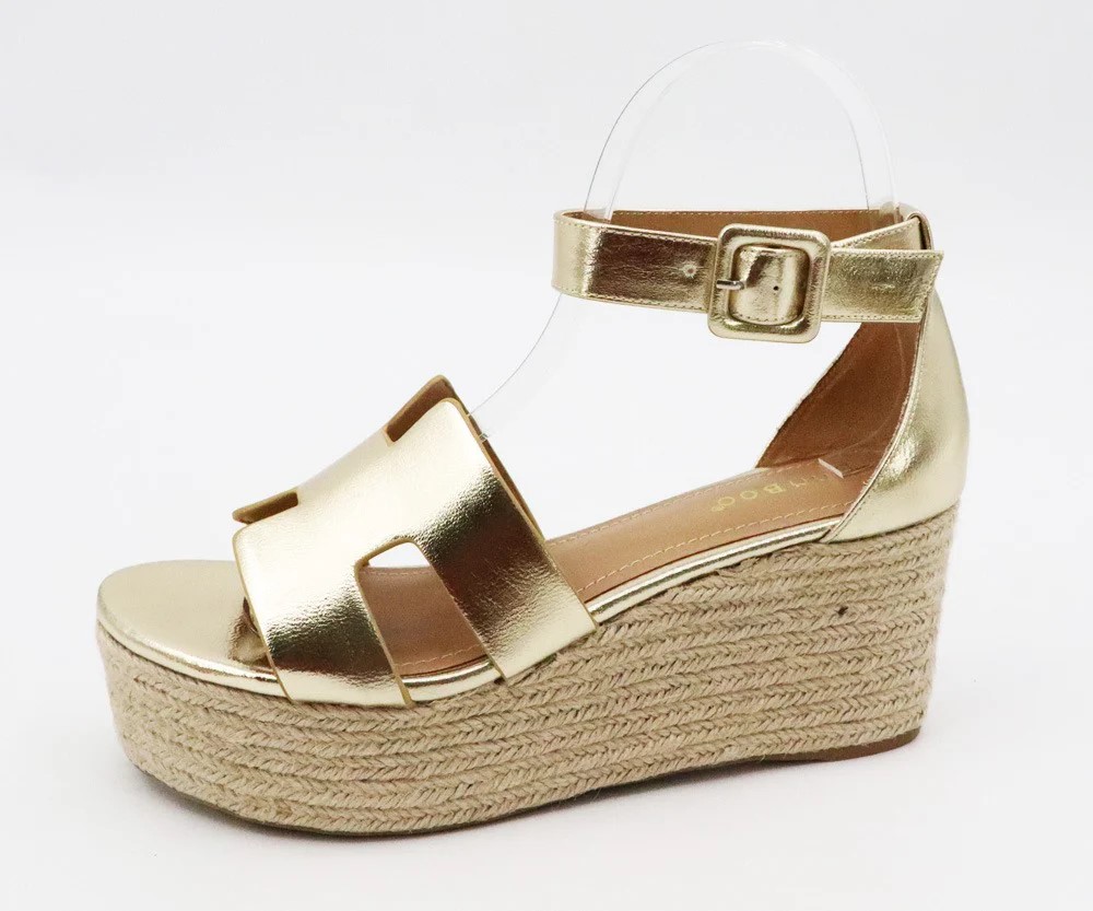 T STRAPS WEDGE