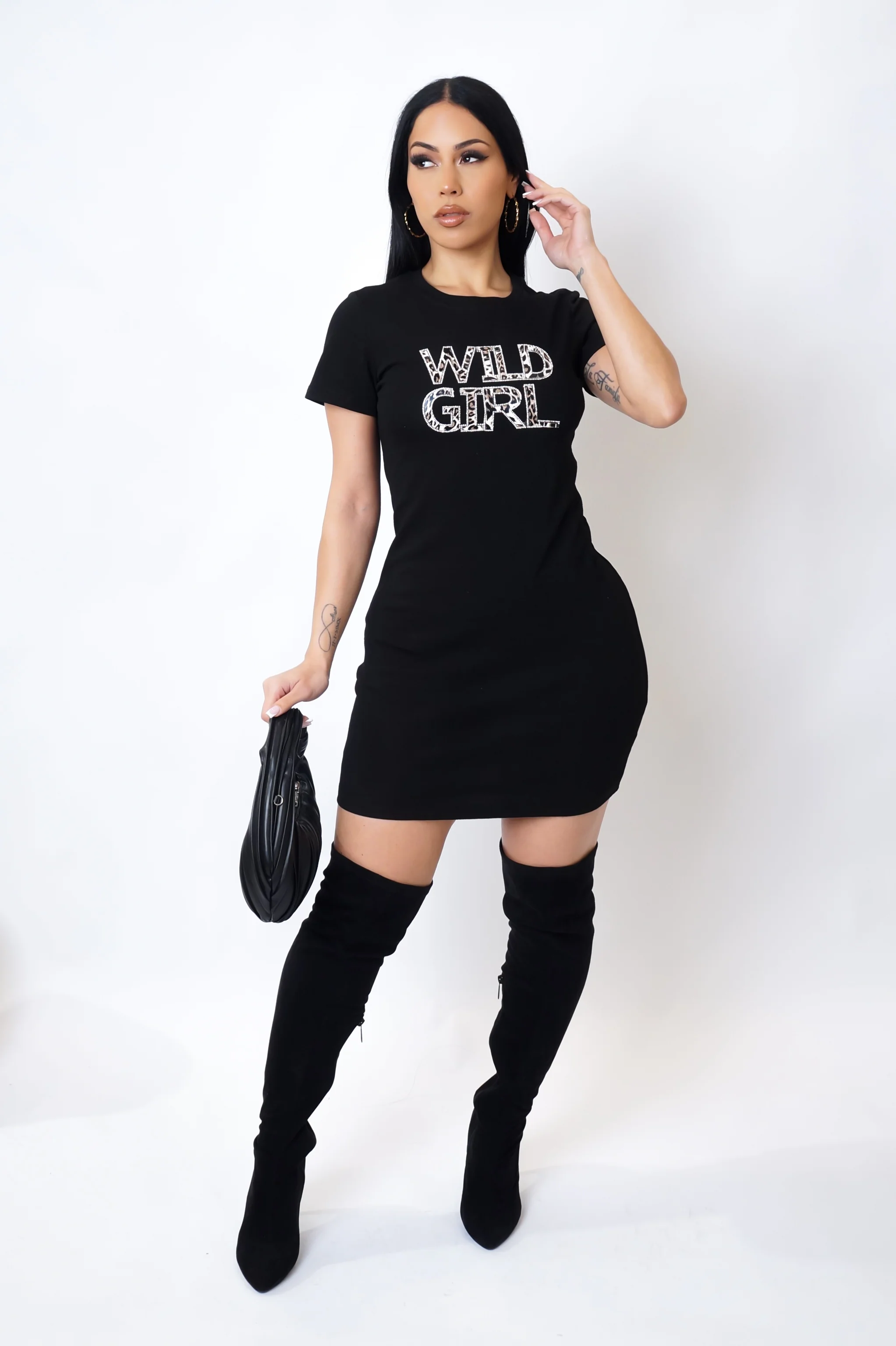 GRAPHIC TSHIRT DRESS