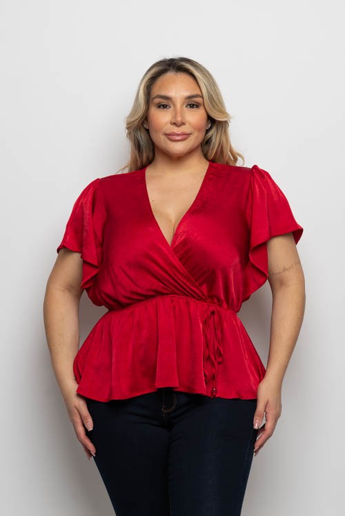 PLUS PEPLUM TOPS