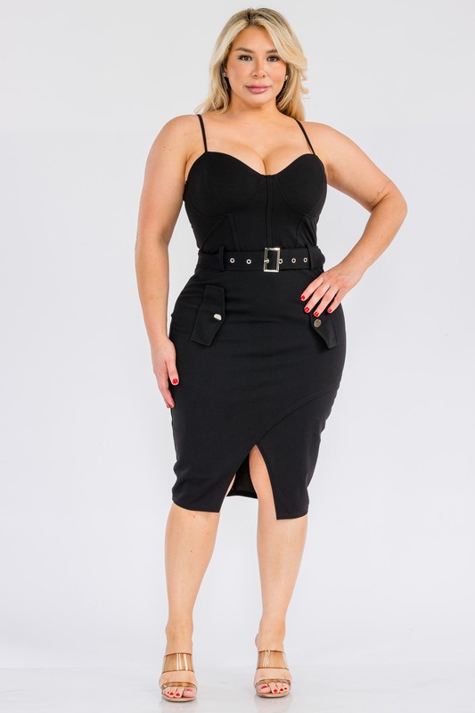 PLUS BODYCON DRESS