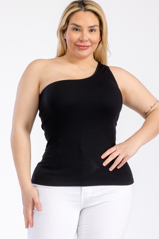 PLUS 1 SHLDR SEAMLESS TOPS