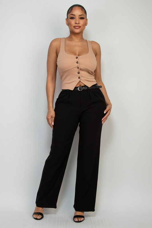 WIDE LEG PANTS WBLT