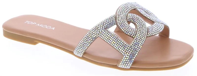 LADIES RHINESTONE SANDALS