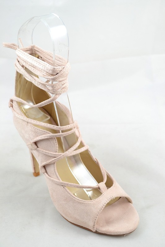 LACE UP HEELS
