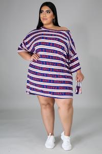 PLUS TSHIRT DRESS