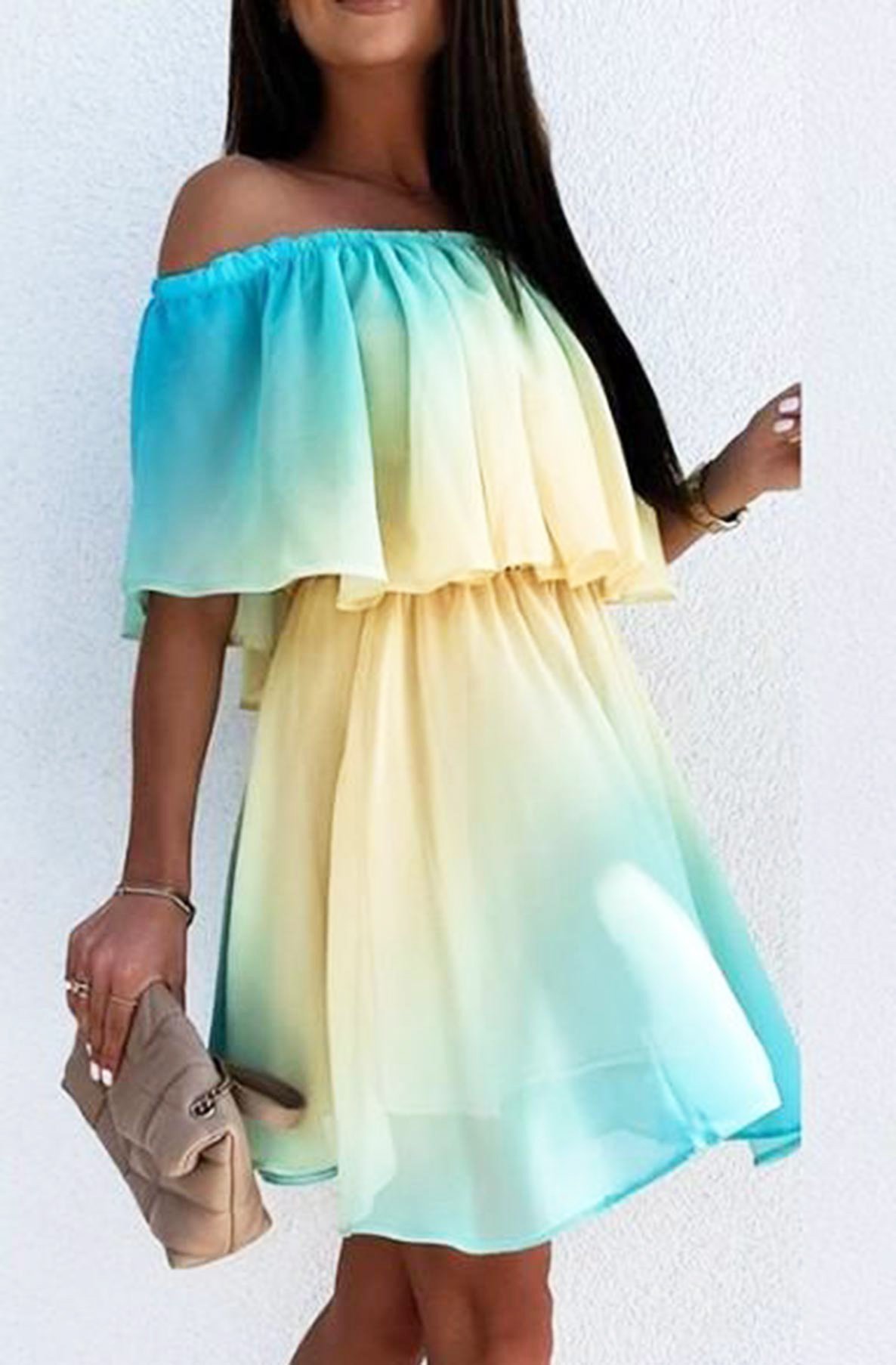 LADIES FLARE DRESS