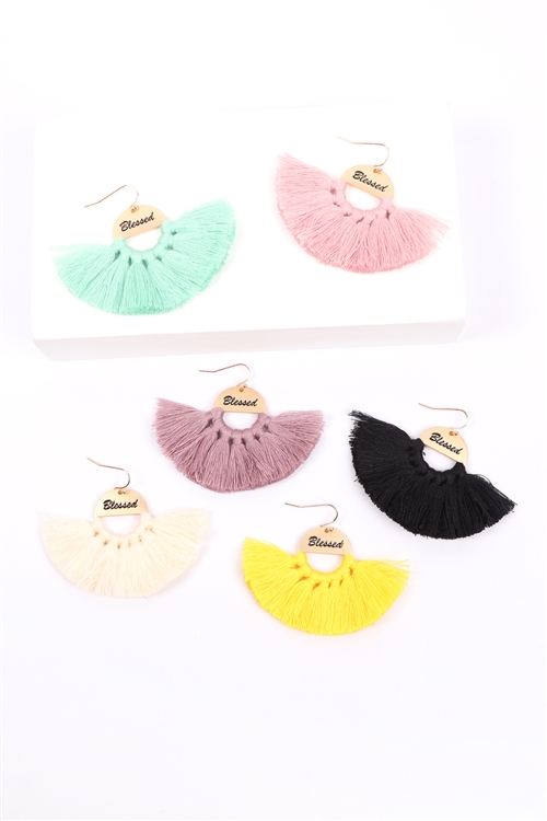 TASSEL EARRINGS
