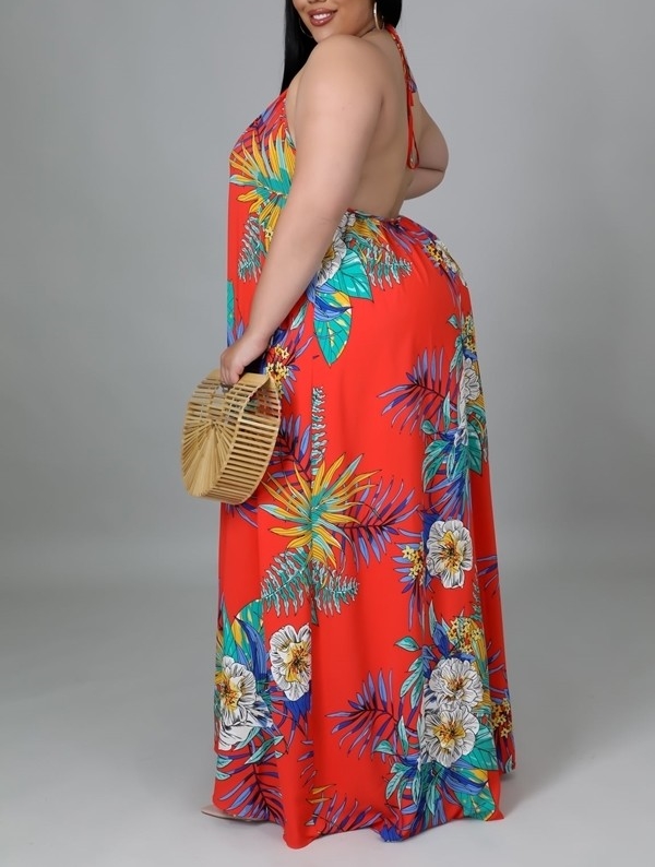 PLUS MAXI DRESS