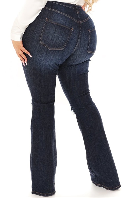 PLUS FLARE JEANS