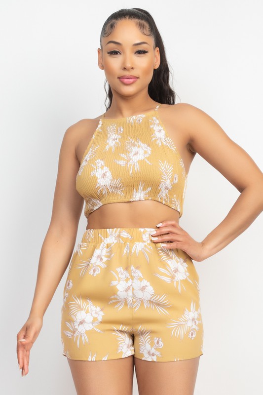 CROP TOP AND SHORT SETS