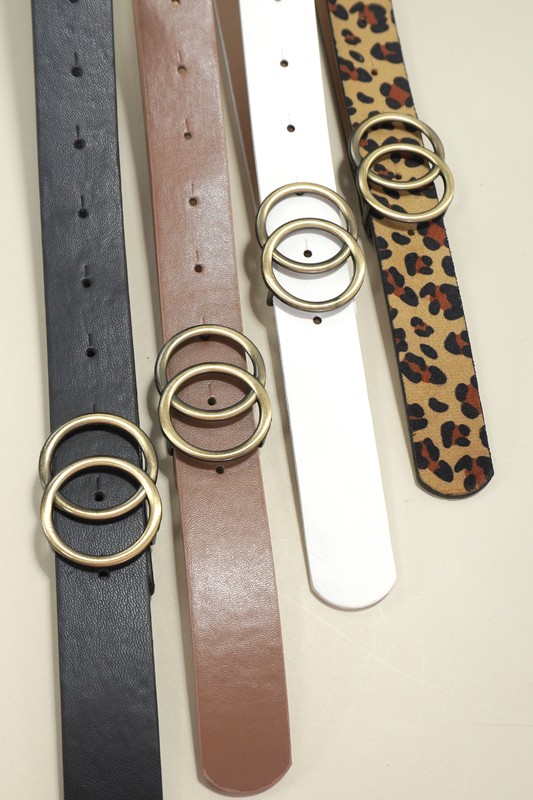 DOUBLE BUCKLE BELTS