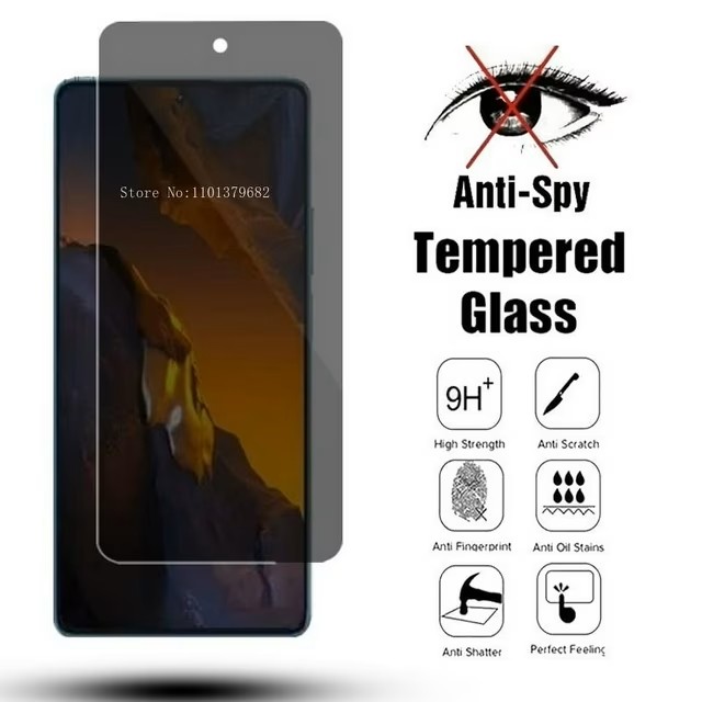 SAMSUNG A35 A55 PRIVACY TEMP GLASS