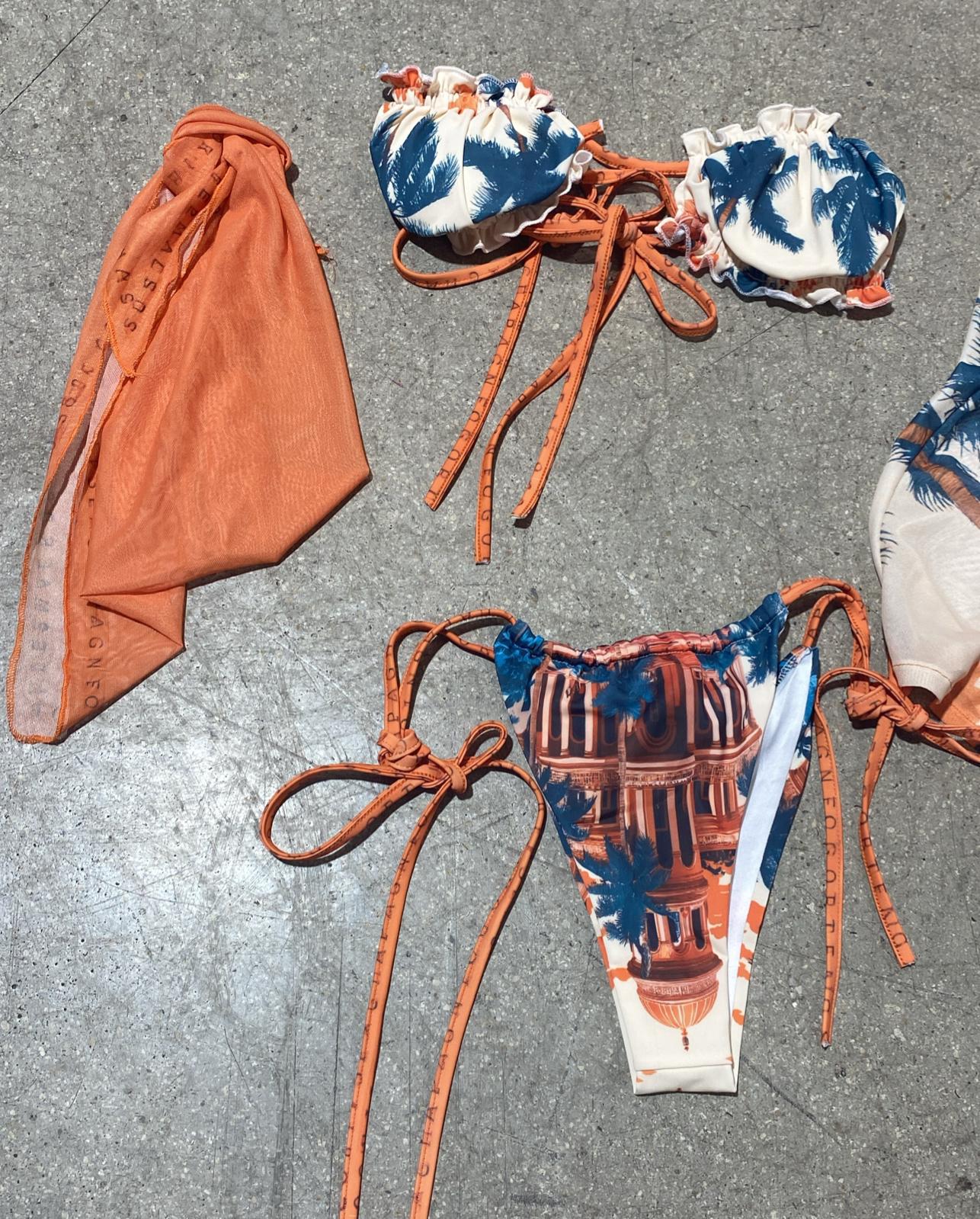 LADIES 4PC BIKINI SET