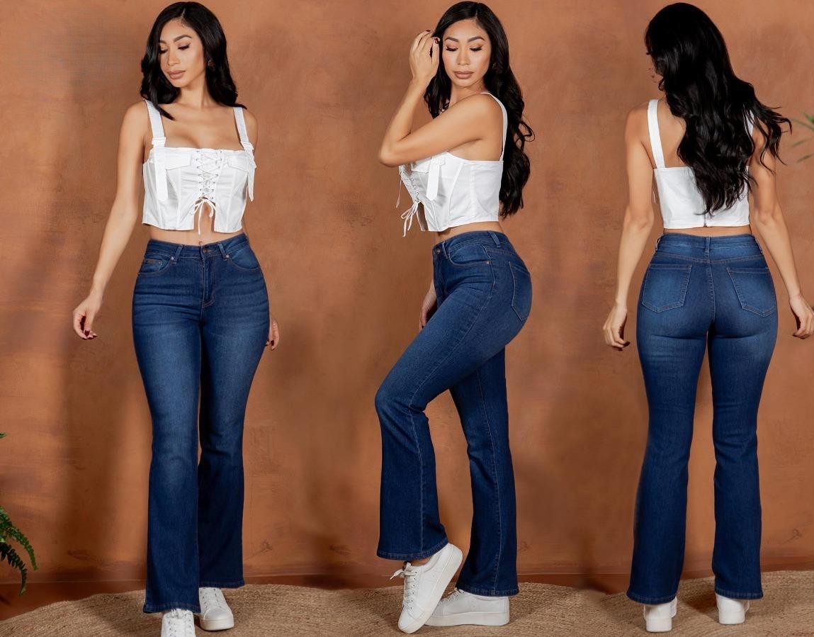 LADIES BOOTCUT JEANS