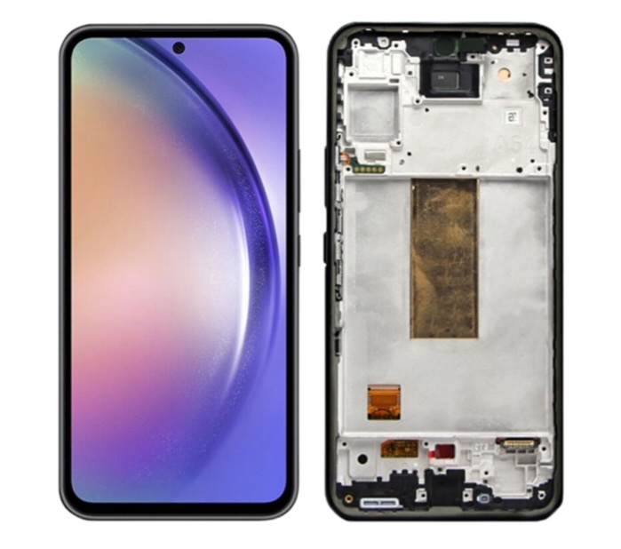 A54 LCD SCREEN IN FRAME