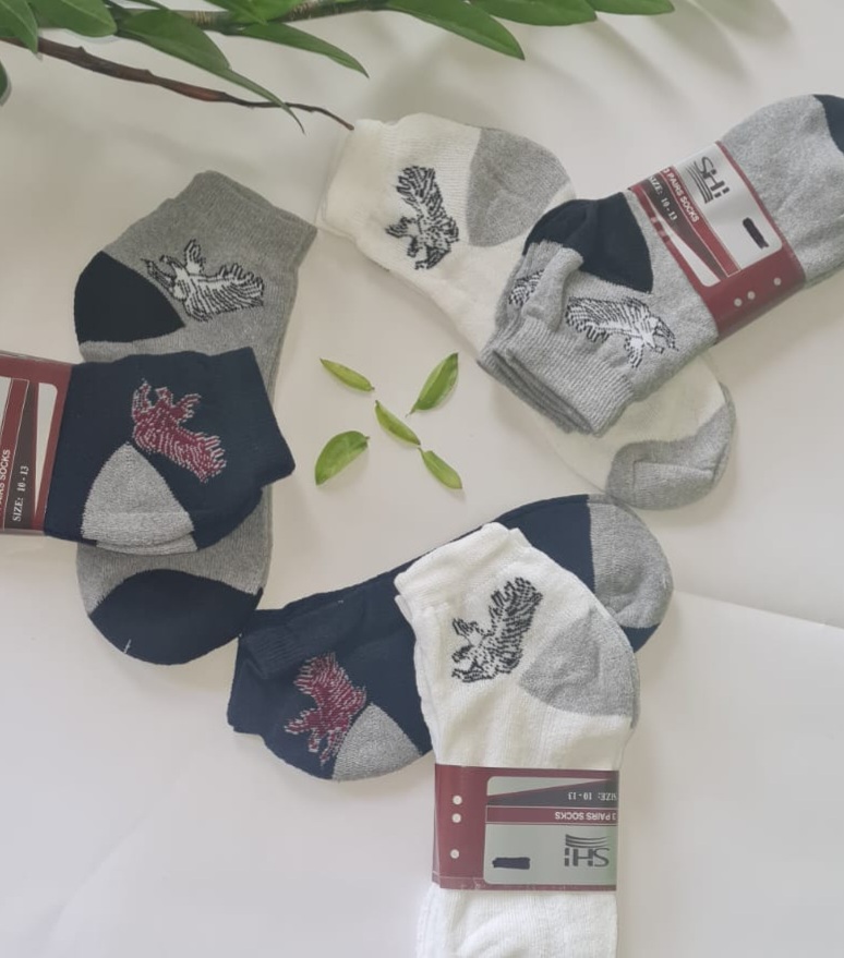 SHI 3PAIRS ANKLE SOCKS