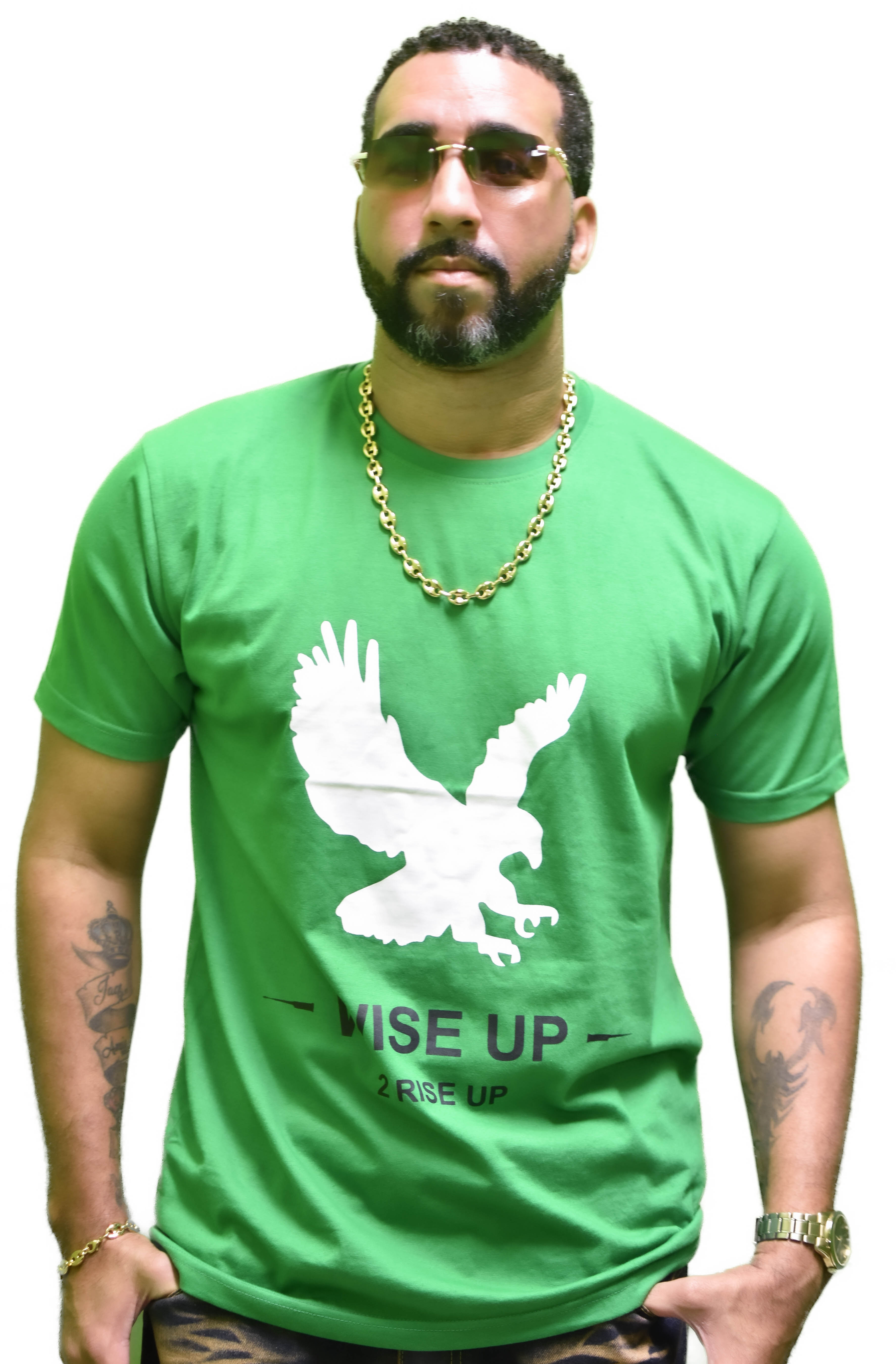 WISE UP 2 RISE UP LARGE EAGLE