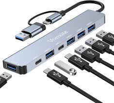 TYPE C N USB TO HUB 7 IN 1 ADAPTER