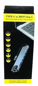 TYPE C TO HDTV 8 IN 1 ADAPTER