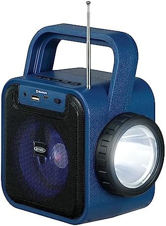 JENSEN BLUETOOTH SPEAKER W LIGHT SOLAR