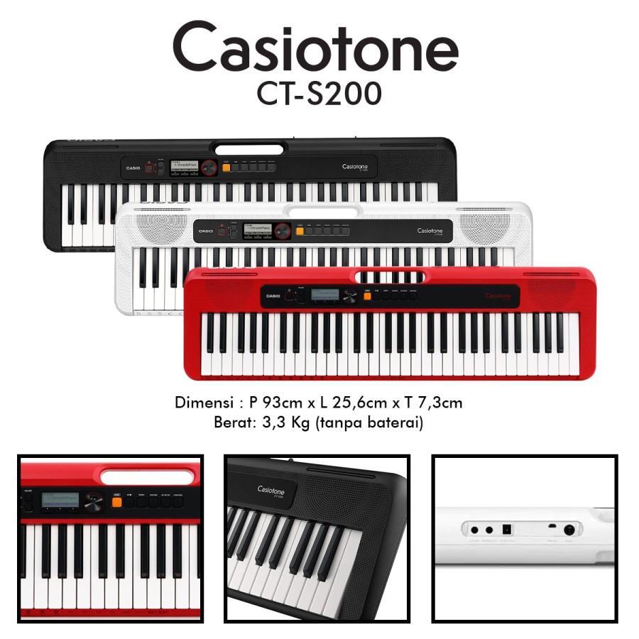 CASIO 61 KEYS 400 TONES KEYBOARD