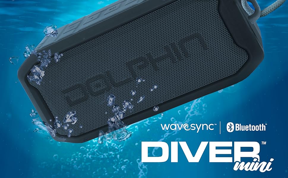 DOLPHIN DIVER BT SPEAKER WATERPROOF