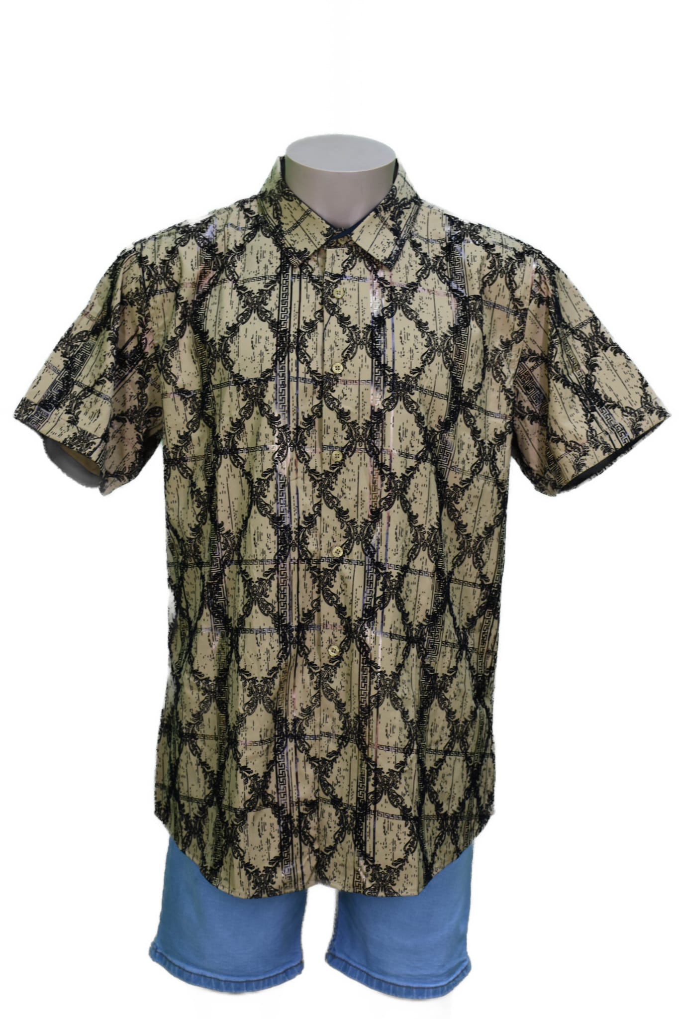 MEN FORMAL SHORT SLEEVE SHIRTS